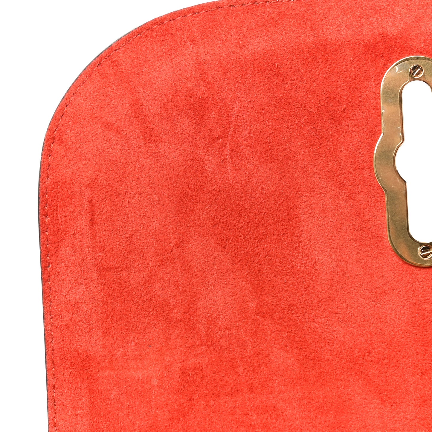 Silky Calfskin Amberley Small Satchel Rust