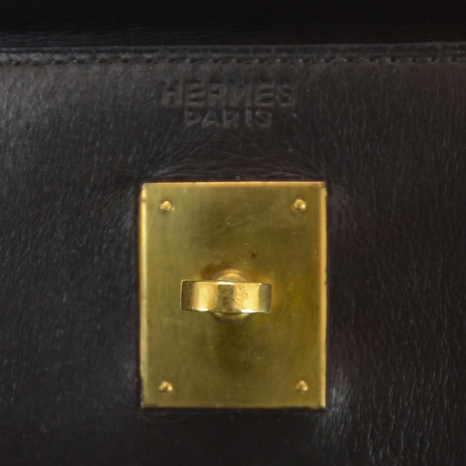 Hermes Box Kelly 32 Black 7 of 25