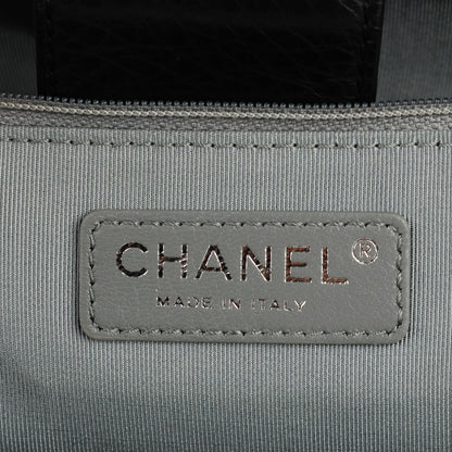 Chanel Calfskin Cerf Executive Shopper Tote Black 6 of 7