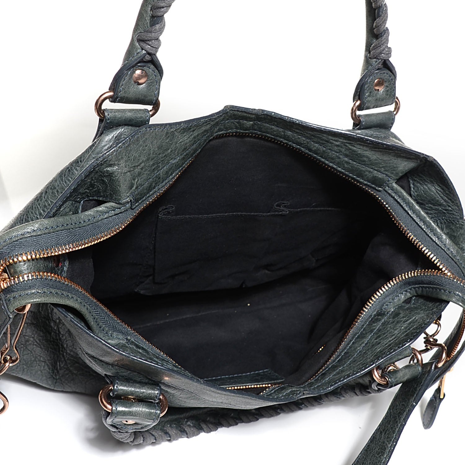 Balenciaga Agneau Giant 12 Rose Gold Hardware Town Anthracite 5 of 12