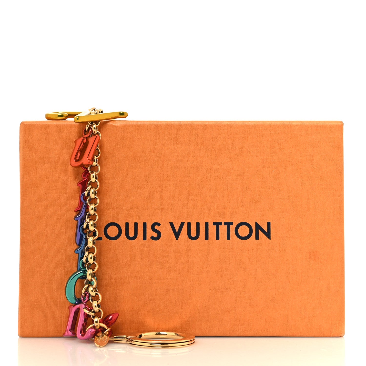Louis Vuitton New Wave Key Chain Bag Charm Multicolor 5 of 5