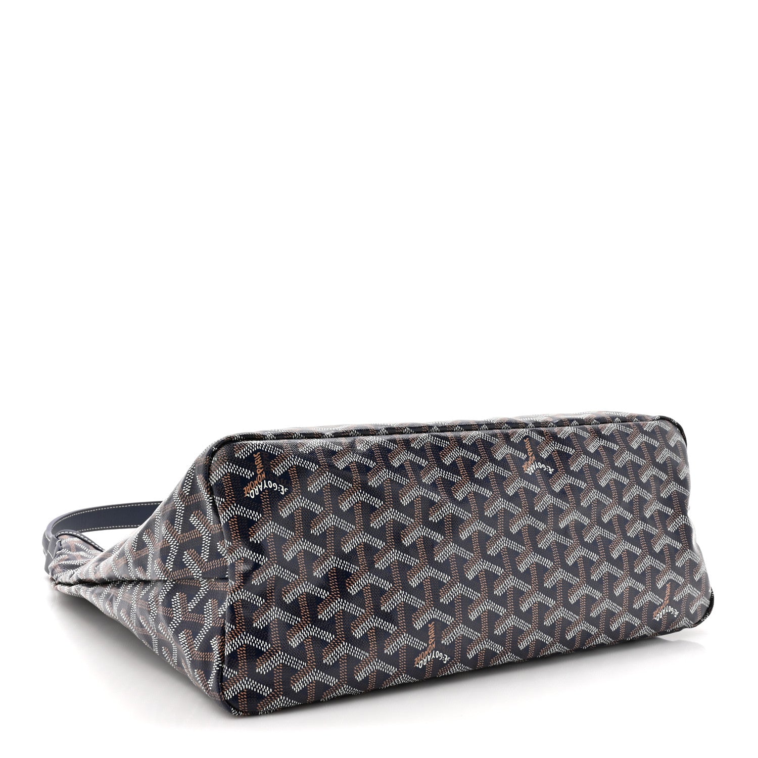 Goyard Goyardine Boheme Hobo Navy Blue 5 of 12