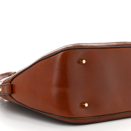 Burberry Bridle Calfskin Medium Orchard Bowling Bag Dark Tan 10 of 13