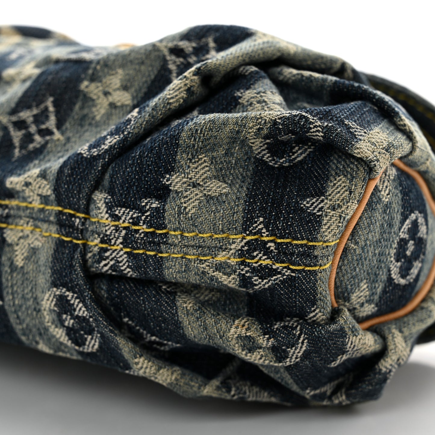 Denim Raye Mini Pleaty Blue