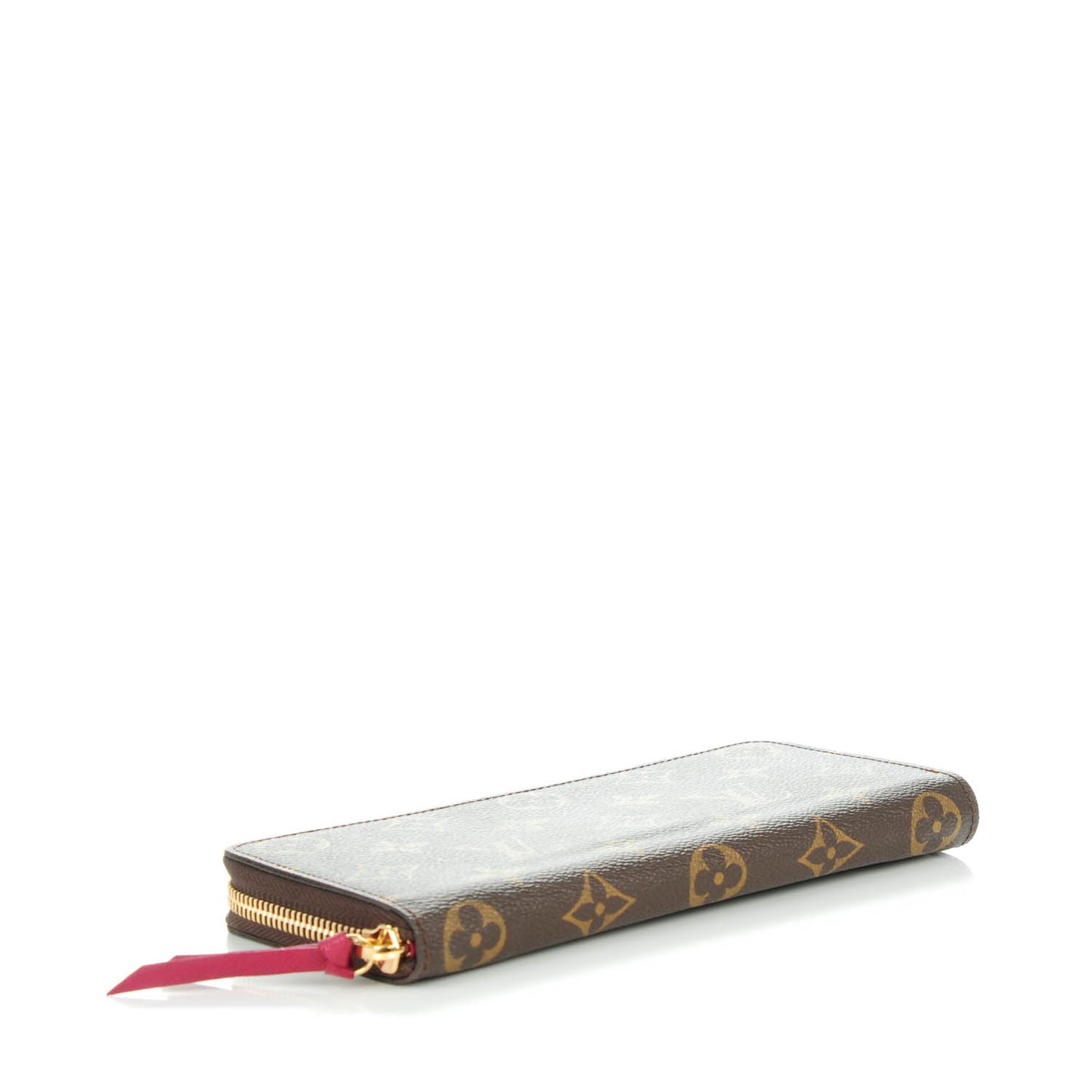 Monogram Clemence Wallet Fuchsia