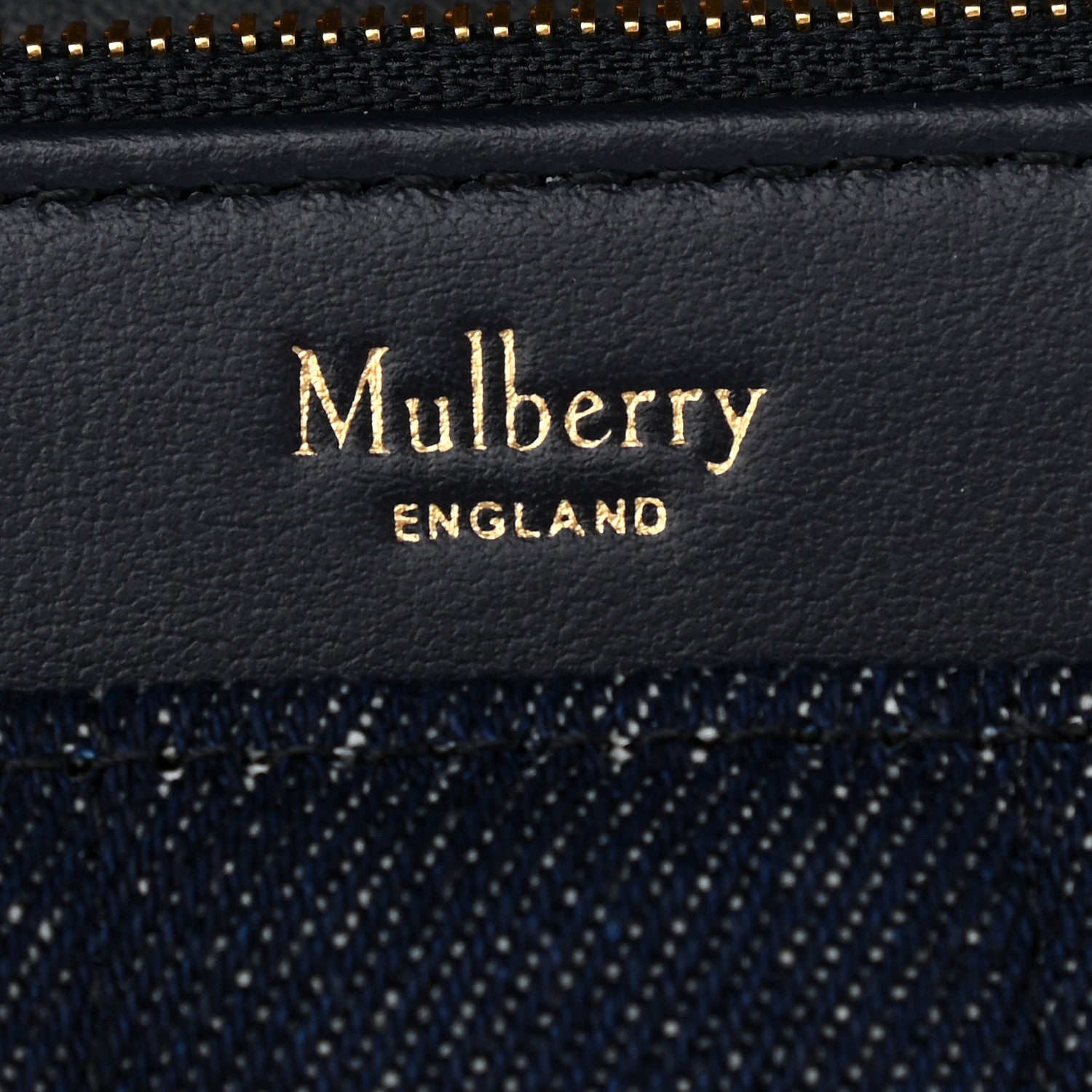 Mulberry Denim Small Darley Midnight Blue 6 of 8