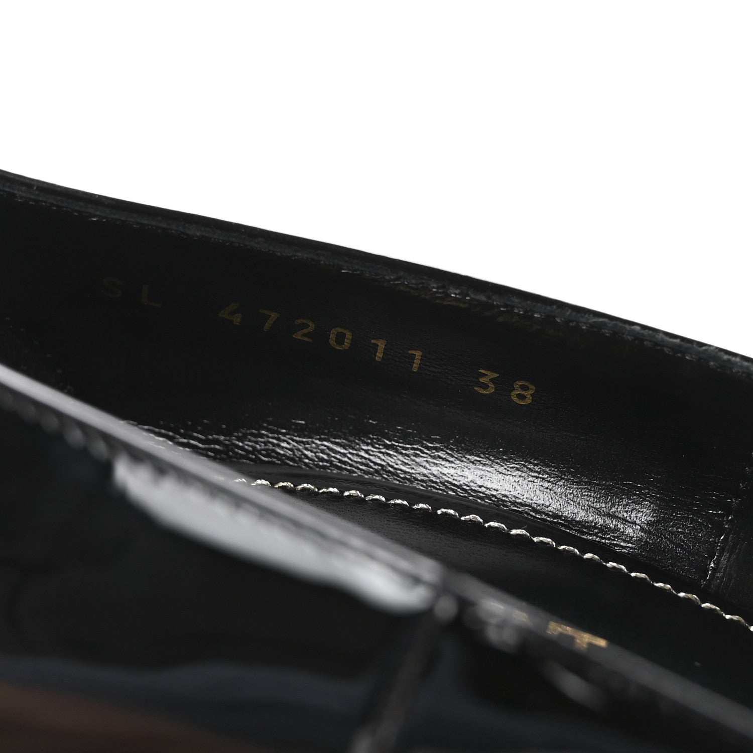 Saint Laurent Patent Opyum 110 Pumps 38 Black 9 of 10