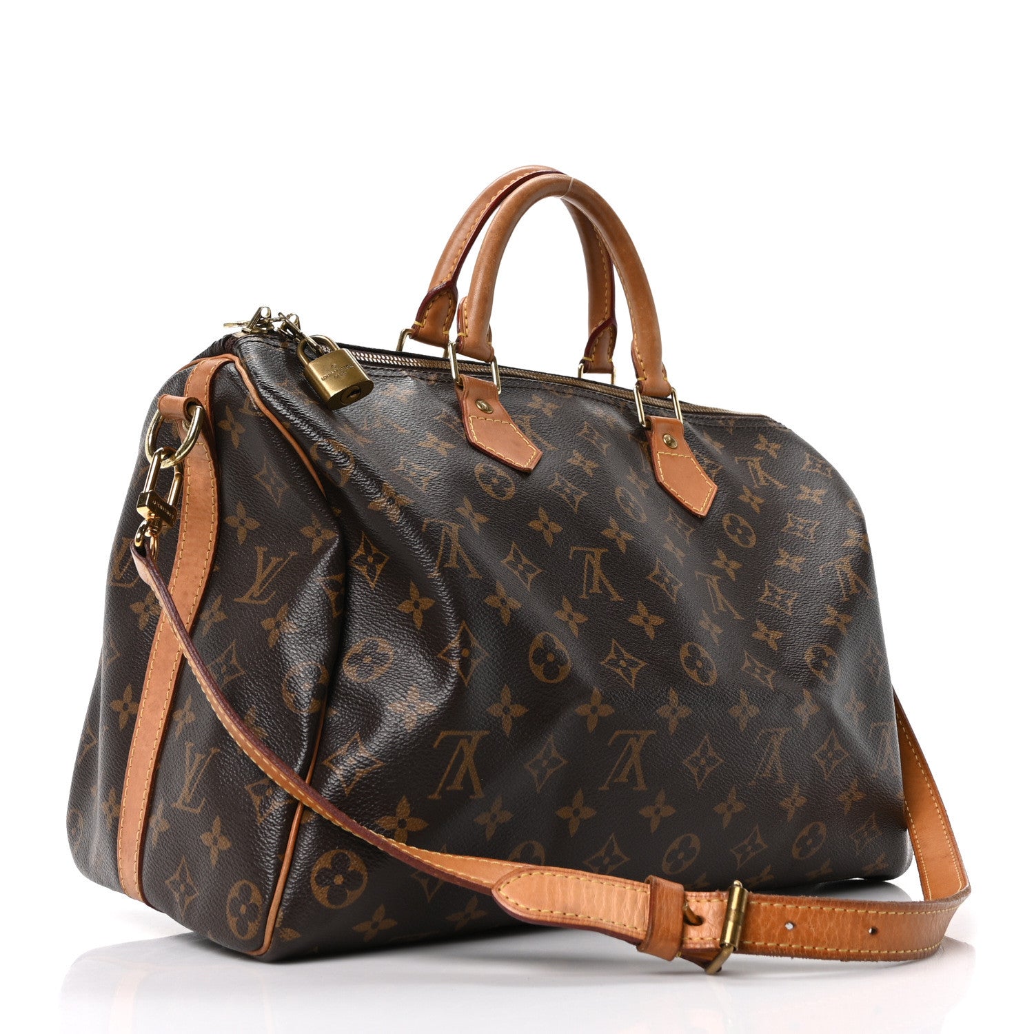 Louis Vuitton Monogram Speedy Bandouliere 35 3 of 10