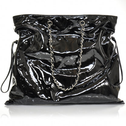 Chanel Patent Bonbons Shopper Tote Black 1 of 2