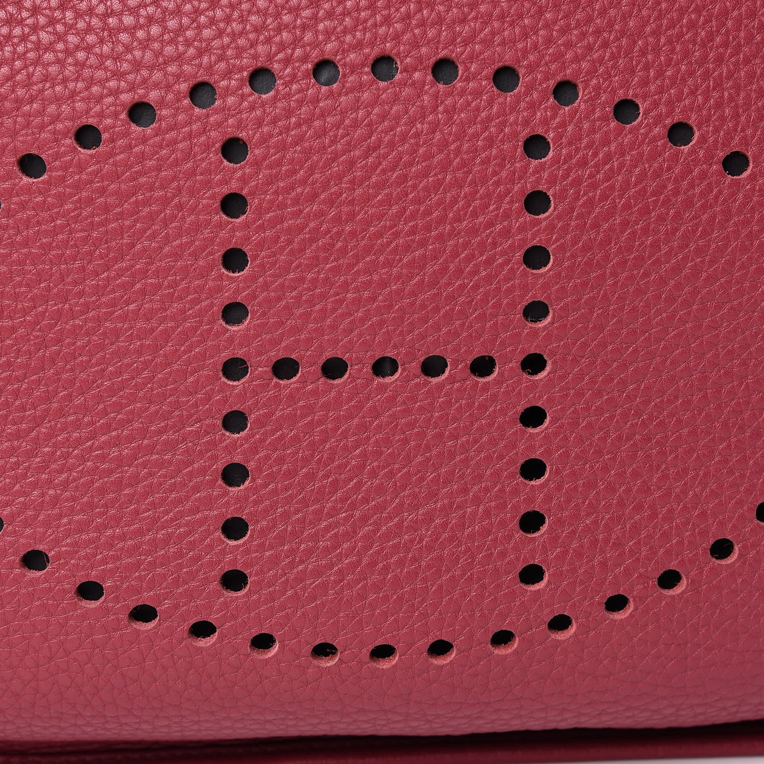 Hermes Taurillon Clemence Evelyne III GM Rubis 8 of 12