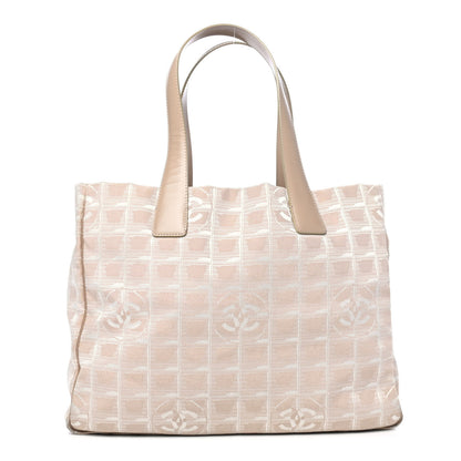 Chanel Nylon Medium Travel Tote Beige 1 of 4