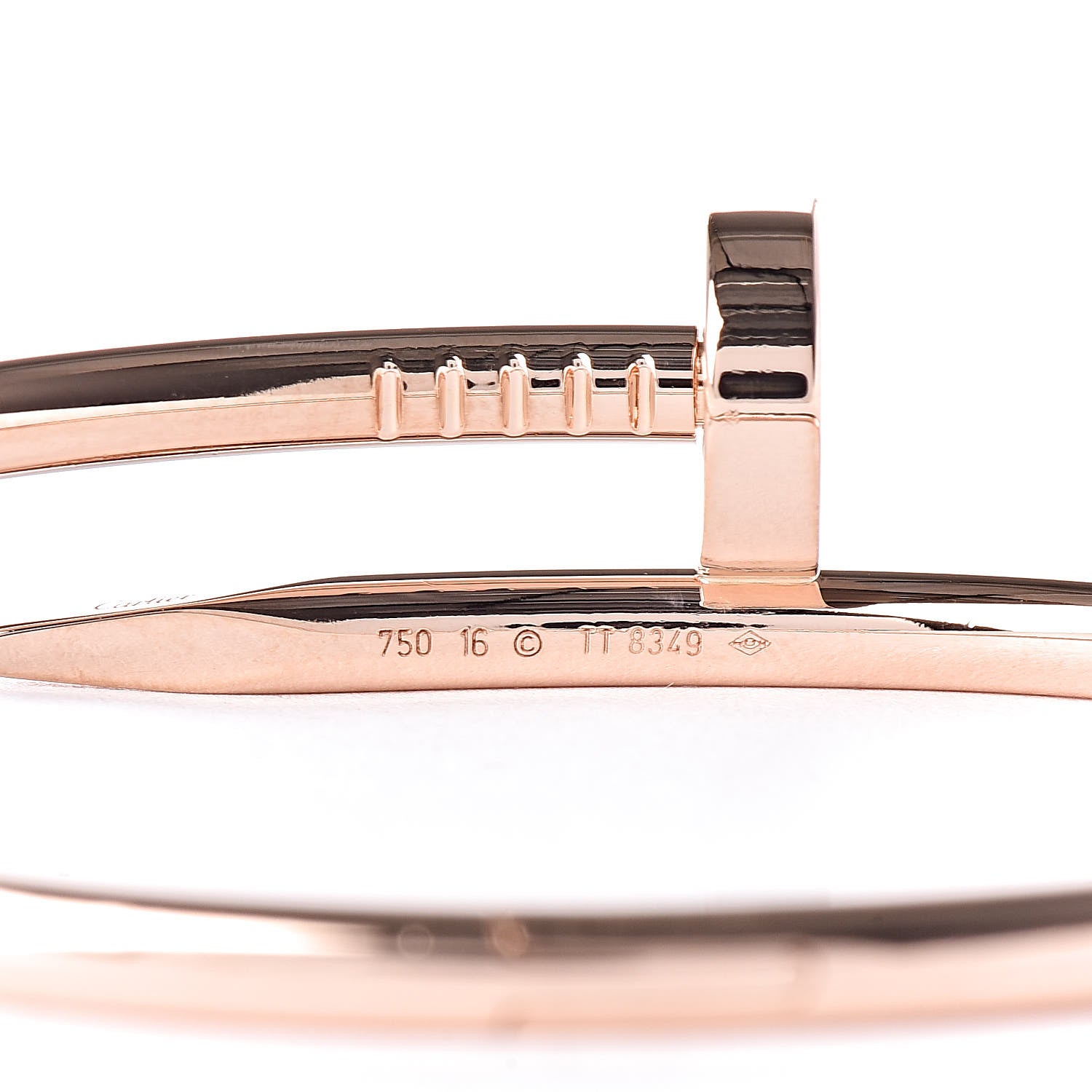 Cartier 18K Pink Gold Juste Un Clou Bracelet 16 4 of 4