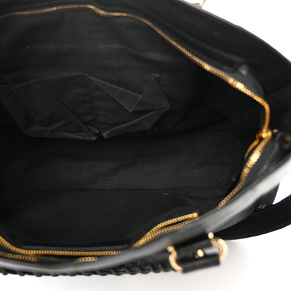 Balenciaga Chevre Gold Metallic Edge Hardware City Black 6 of 11