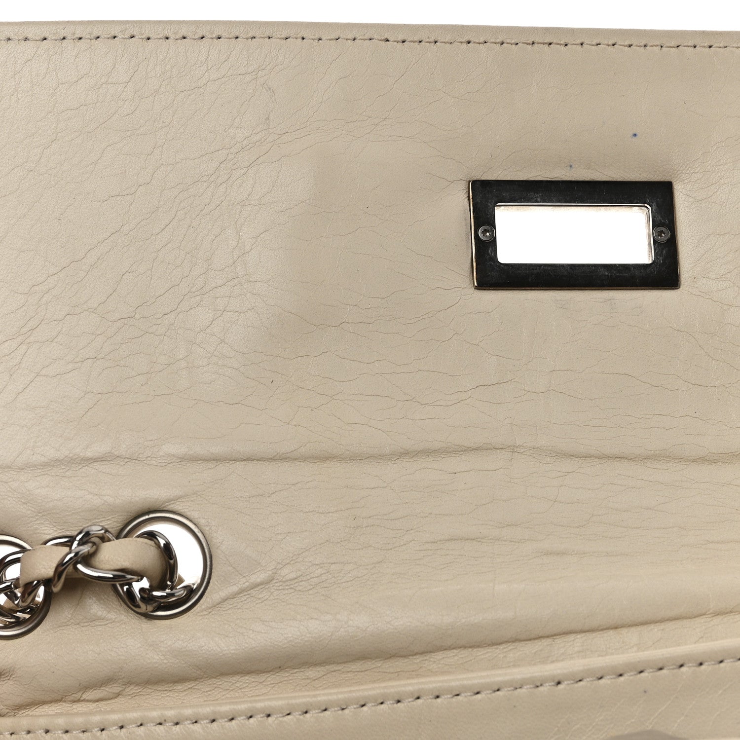 Chanel Lambskin East West Mademoiselle Flap Ivory 14 of 22