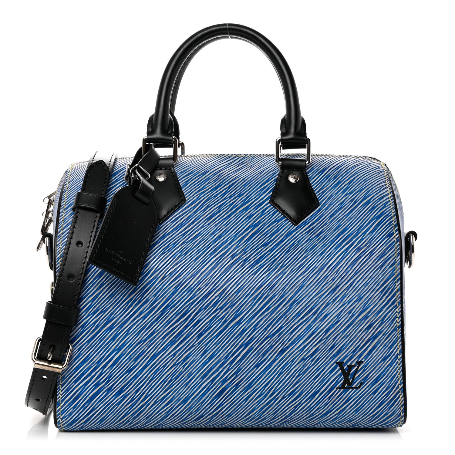 Louis Vuitton Epi Speedy Bandouliere 25 Denim Light 1 of 9