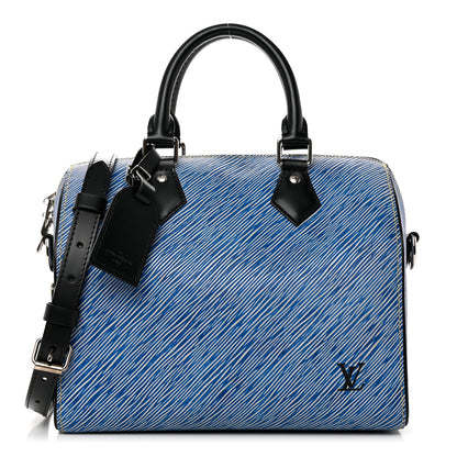 Louis Vuitton Epi Speedy Bandouliere 25 Denim Light 1 of 9