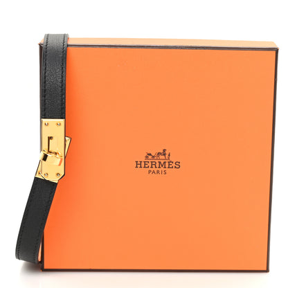Hermes Swift Kelly Choker Black 6 of 6
