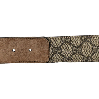 Gucci GG Supreme Monogram Suede Dionysus 40mm Belt 95 38 Beige Taupe 10 of 11