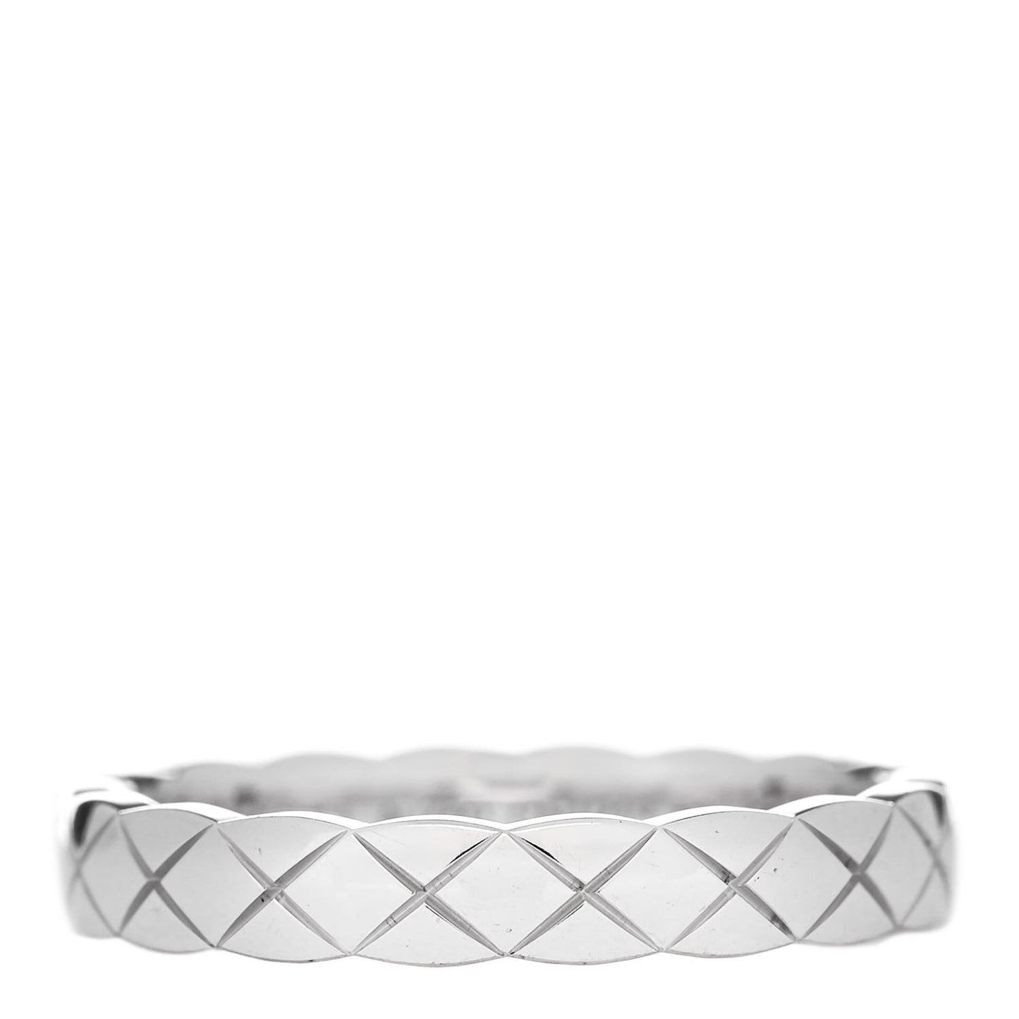 18K White Gold Mini Coco Crush Ring 52 6