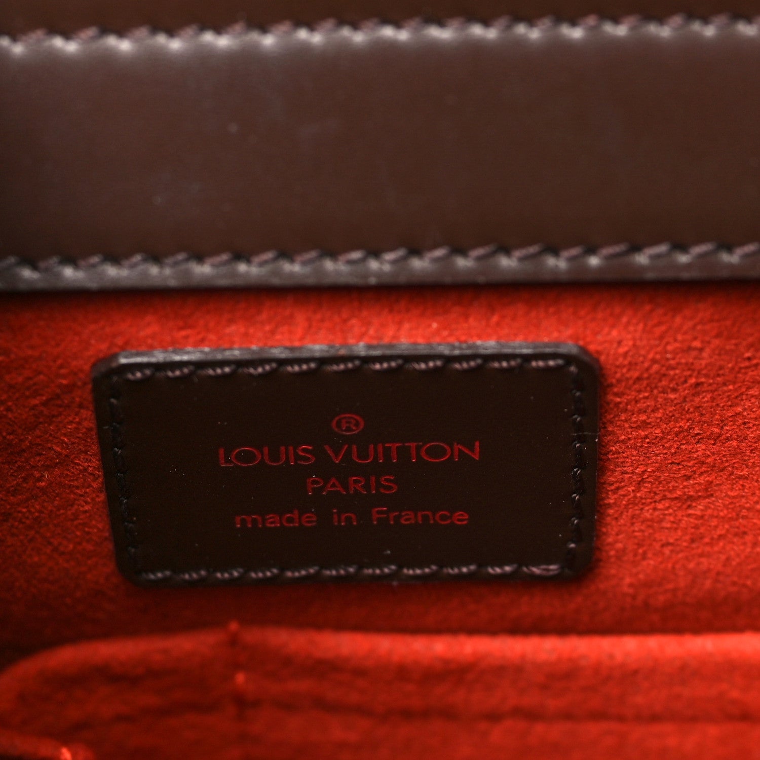 Louis Vuitton Damier Ebene Sarria Seau 6 of 9
