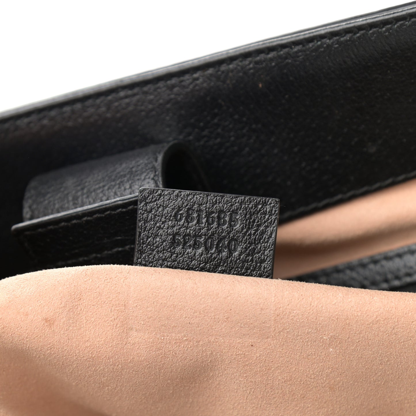 Textured Calfskin Web Medium Ophidia Shopping Tote Black