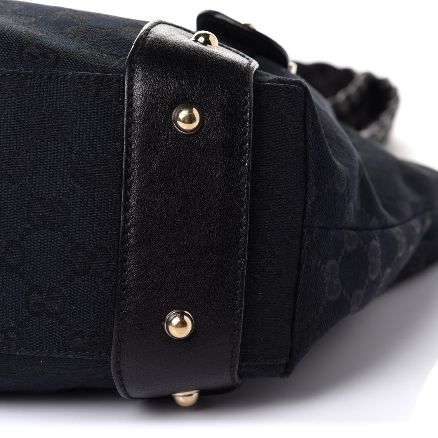 Gucci Monogram Small Pelham Shoulder Bag Black 9 of 9
