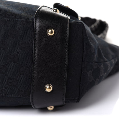 Gucci Monogram Small Pelham Shoulder Bag Black 9 of 9