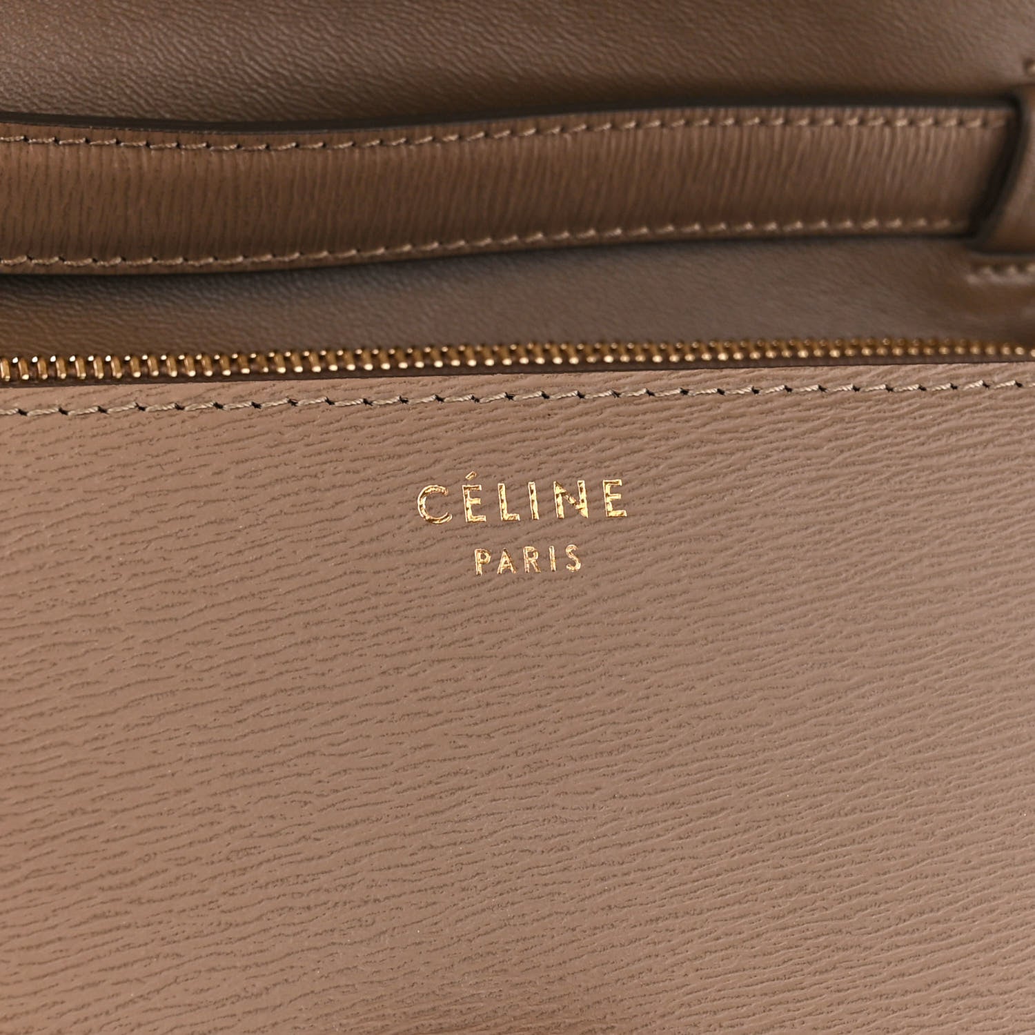 Celine Liege Calfskin Medium Classic Box Flap Bag Taupe 6 of 9