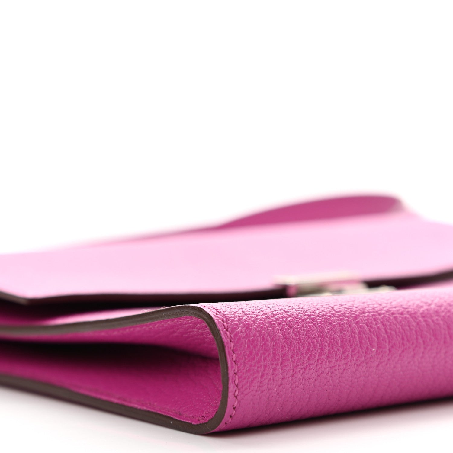 Hermes Chevre Mysore Clic 16 Wallet Rose Poupre 9 of 11