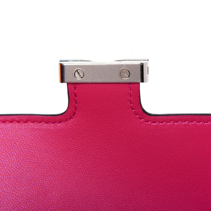 Hermes Epsom Constance Slim Wallet Rose Mexico 10 of 14