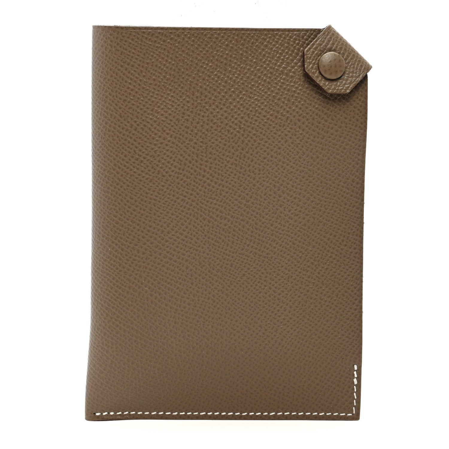 Hermes Epsom Tarmac PM Passport Holder Etoupe 1 of 6