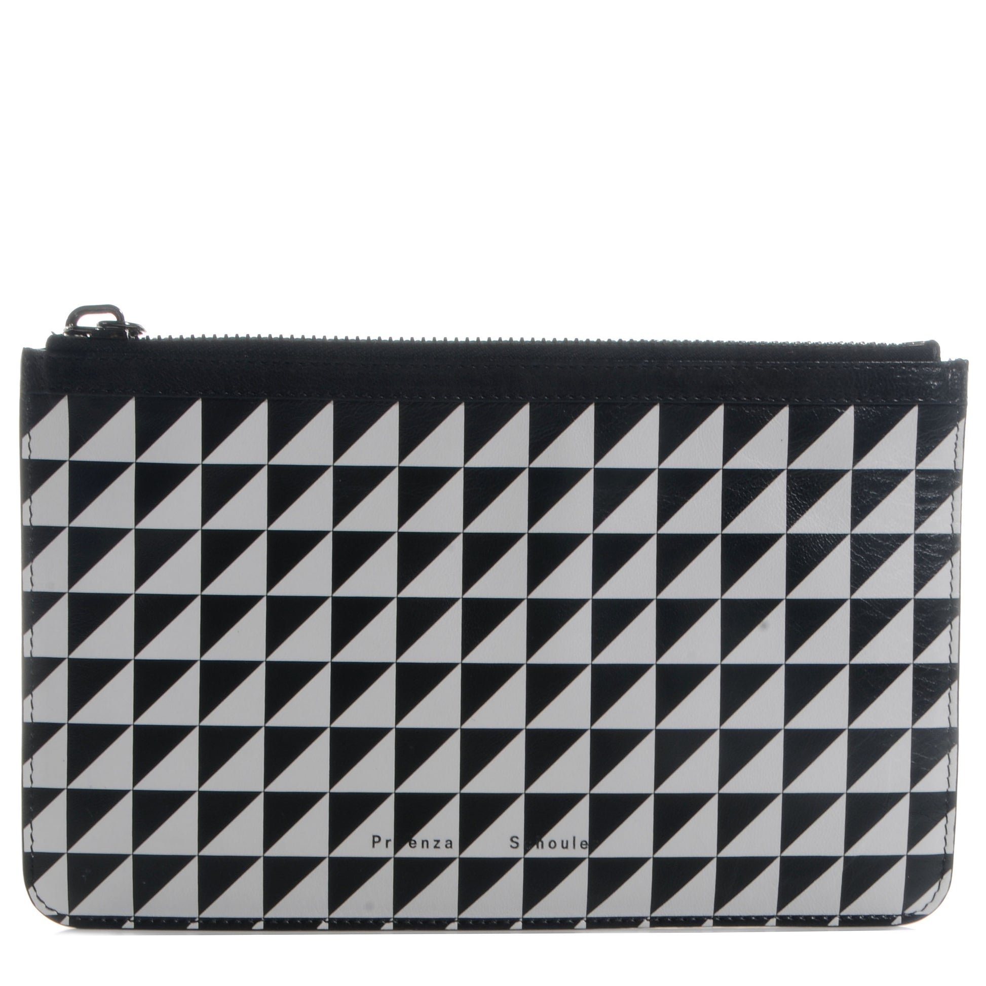Proenza Schouler Leather Triangle Print Pochette Clutch 1 of 7