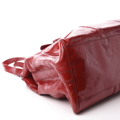 Fendi Vitello Naplak Oversized Bag De Jour Rosso 8 of 10