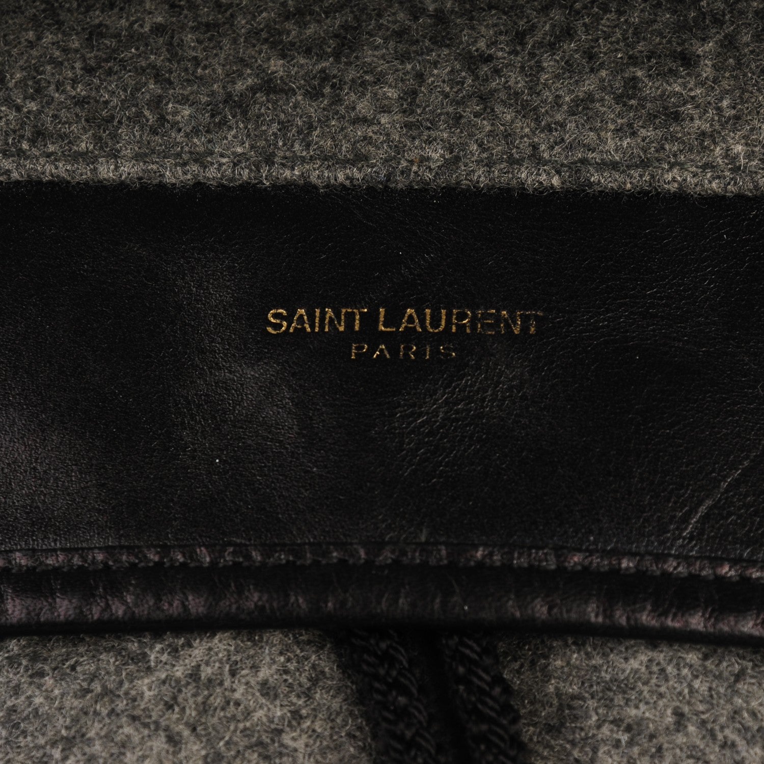 Saint Laurent Flannel Hunting Rucksack Backpack Grey 6 of 7