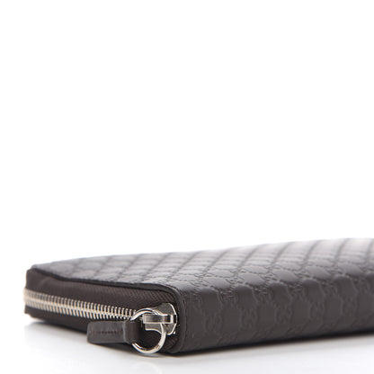 Gucci Microguccissima Large Zip Around Organizer Wallet Testa di Moro 6 of 10