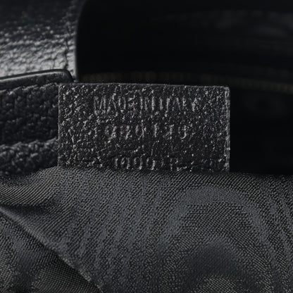 Gucci X BALENCIAGA BB Monogram Web Medium Ophidia Shopping Tote Black 9 of 9