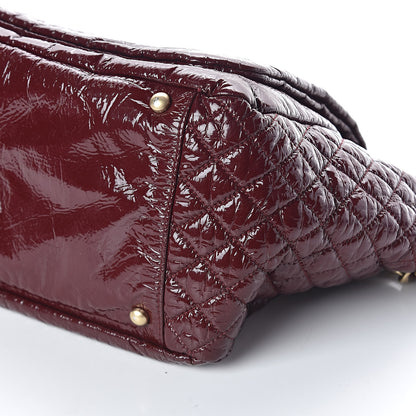 Chanel Vinyl Medium Rock and Chain Flap Bordeaux 10 of 10