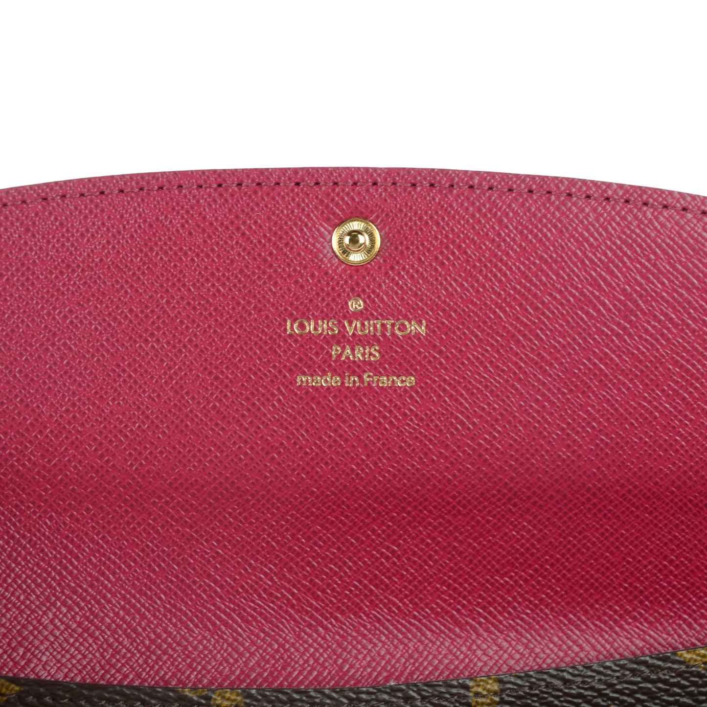 Monogram Emilie Wallet Fuchsia