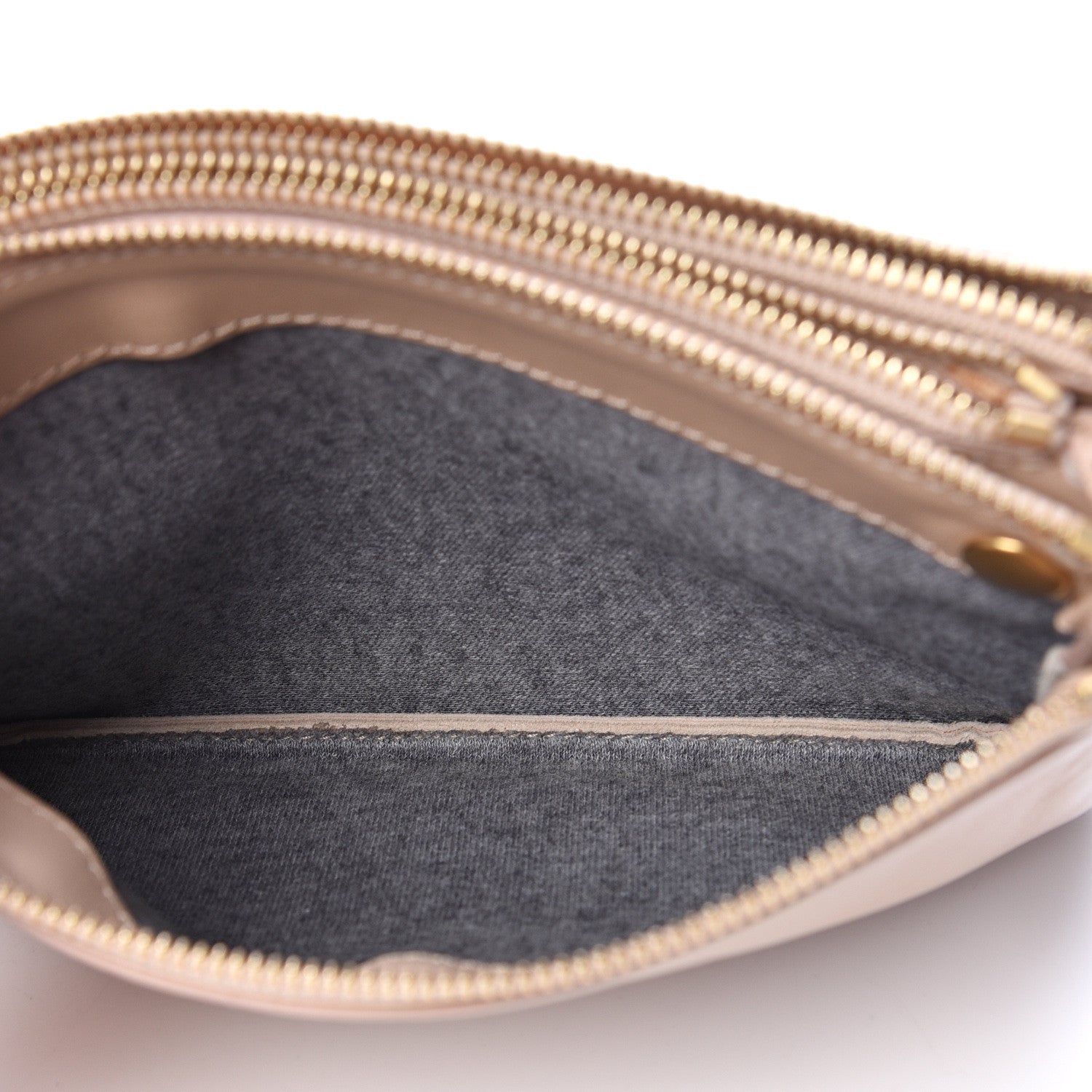 Celine Smooth Lambskin Small Trio Crossbody Bag Powder 6 of 15