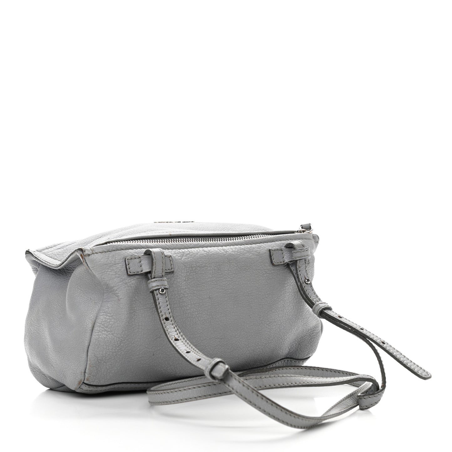 Sugar Goatskin Mini Pandora Dove Grey