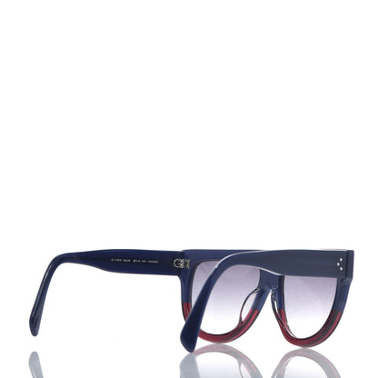 Celine Shadow Sunglasses 41026/S Blue Red 4 of 7