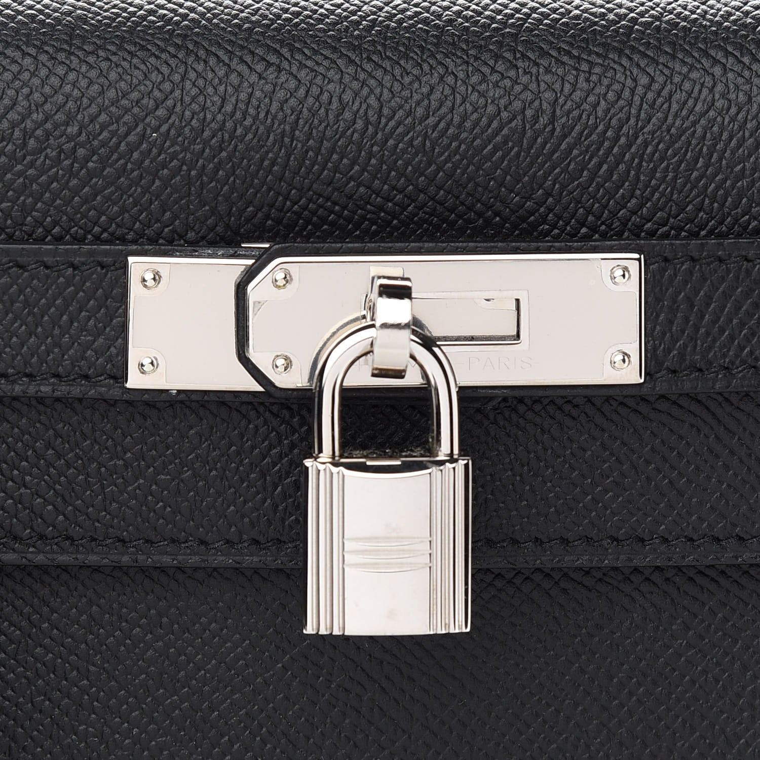 Hermes Epsom Kelly Sellier 28 Black 8 of 12