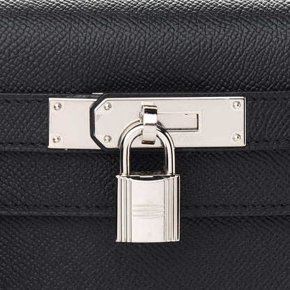 Hermes Epsom Kelly Sellier 28 Black 8 of 12