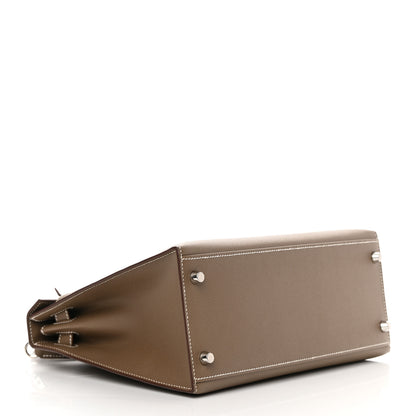 Hermes Epsom Kelly Sellier 28 Etoupe 4 of 14