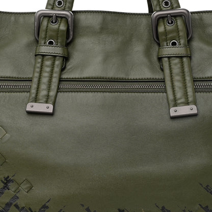 Bottega Veneta Nappa Intrecciato Tote Green 8 of 11