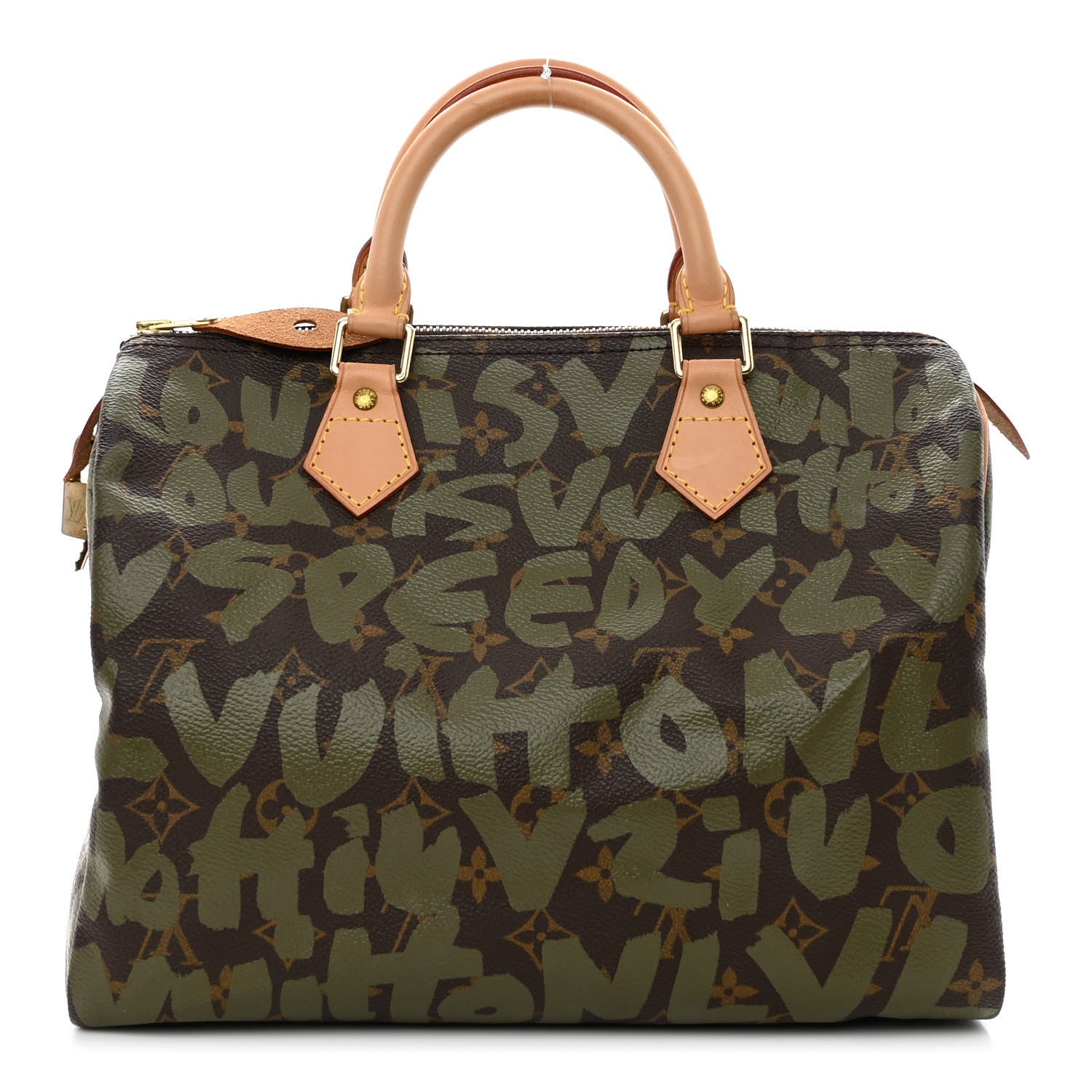 Louis Vuitton Monogram Graffiti Speedy 30 Kaki 1 of 9