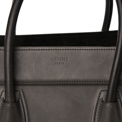 Celine Smooth Calfskin Medium Phantom Luggage Grey 8 of 26