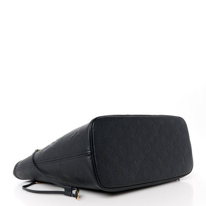 Louis Vuitton Empreinte Monogram Giant Neverfull MM Black 4 of 10