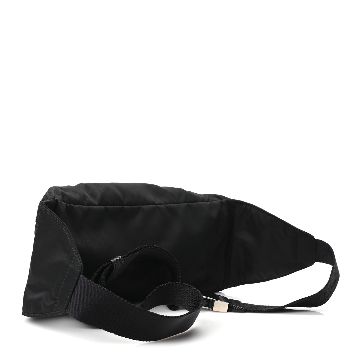 Re-Nylon Saffiano Belt Bag Black