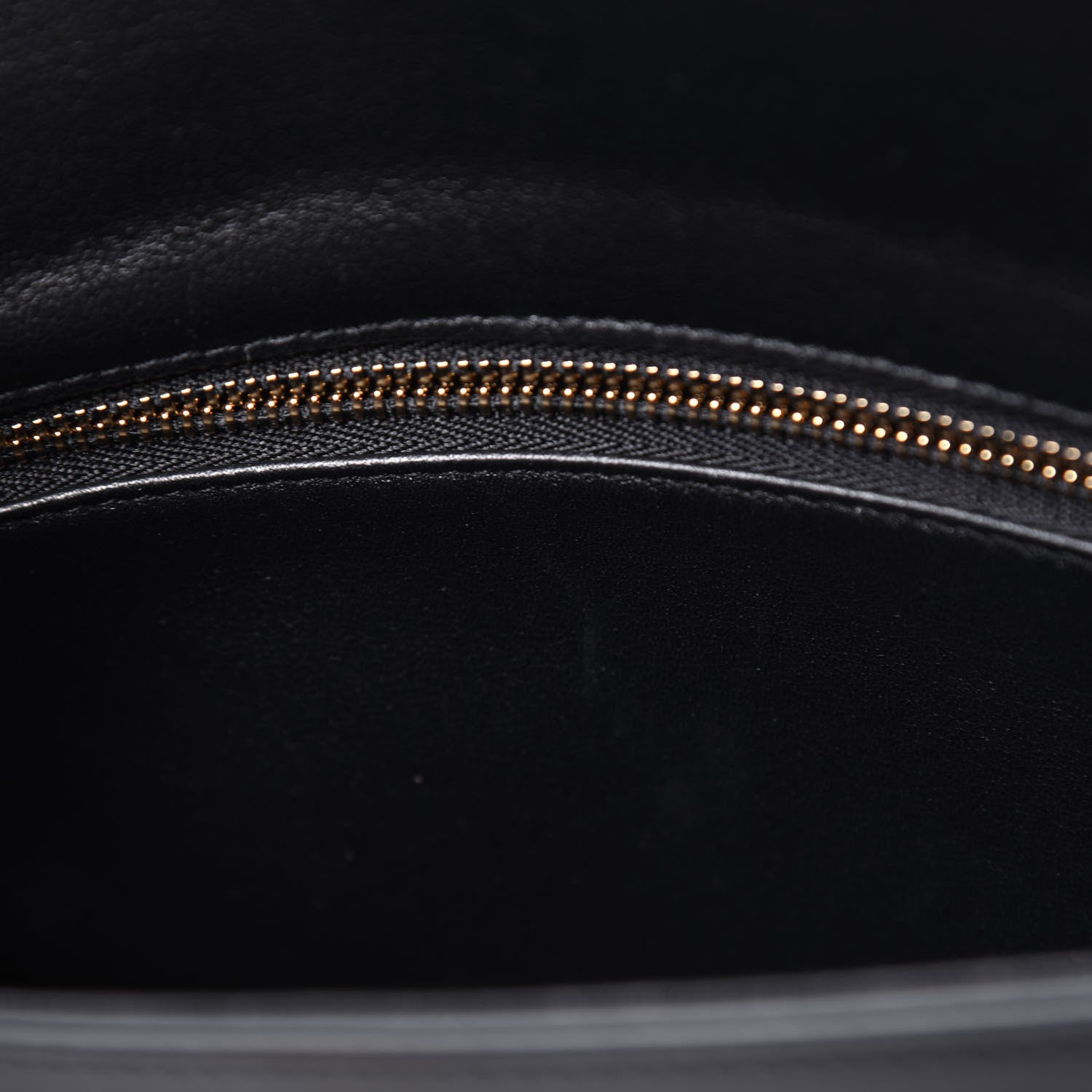 Celine Shiny Calfskin Medium Chain Maillon Triomphe Black 11 of 13